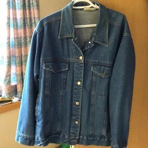 XL mens denim jacket.